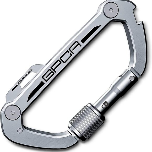Carabiner Keychain Clip, Key Organizer, Key Ring, car Key Holder, Multi Tool EDC - Picture 1 of 8